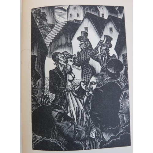 132 - Jonathan Cape - ‘Madman’s Drum’ -  A Novel in Woodcuts by Lynn Ward, First Published 1930 (First Edi... 