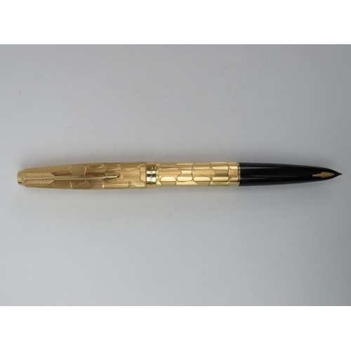 142 - A Parker 61 ‘Cumulus Cloud Series’ special edition fountain pen, circa 1976. 
Condition report: Ligh... 