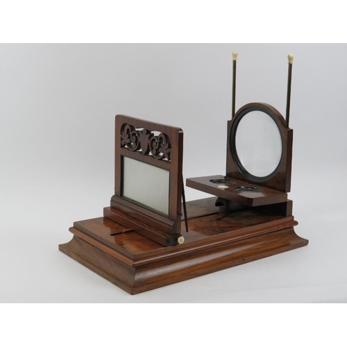 15 - A Negretti & Zambra folding Stereo Graphoscope, late 19th century. Uses stereoscope cards or glass p... 