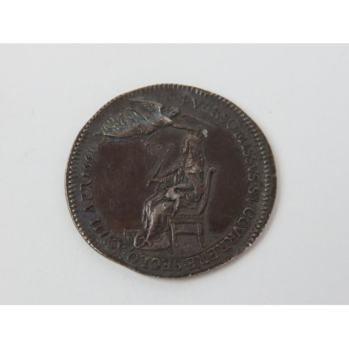 206 - A silver Coronation of Charles II medal, dated 1661. Coin engraved by Thomas Simon. Obverse  depicti... 