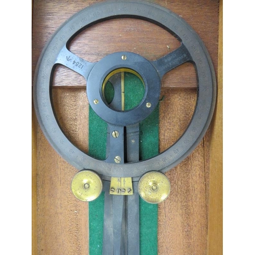 23 - Maritime: Two vintage British Naval station pointers by Henry Hughes & Son of London. One marked wit... 