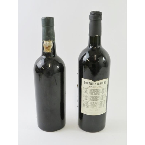 304 - One bottle of Taylor's 1975 vintage port, 70cl, and one bottle of Domaine de Rombeau Rivesaltes 1950... 