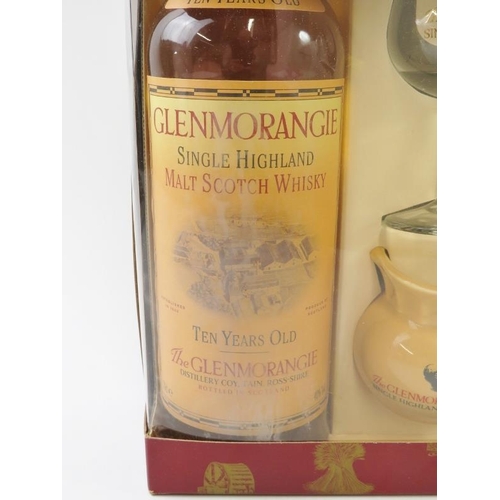 321 - Gift packed Glenmorangie Single Malt Scotch Whisky Connoisseur's tasting set. 70cl, 40& vol, 1990s b... 