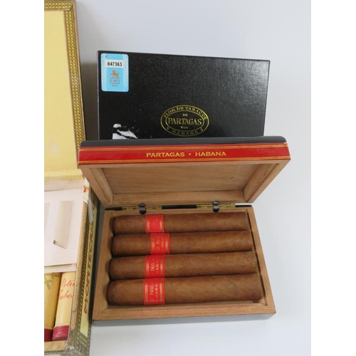 331 - Cuban cigars to include 17 MonteCristo Petit Tubos, 4 Cohiba Siglo IV in presentation box, and 4 Par... 