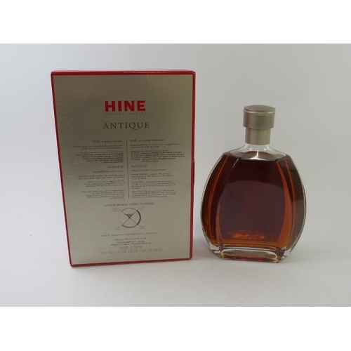 339 - One bottle of Hine Antique XO Premier Cru Grande Champagne Cognac, boxed. 70cl, 40% vol.