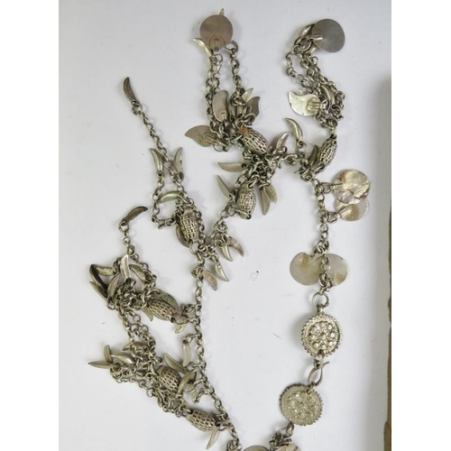 477 - A quantity of stick pins, some stone/gem set and other paste and costume jewellery to include brooch... 