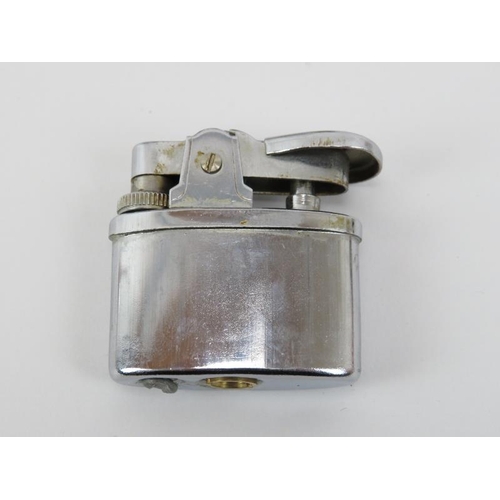 86 - A vintage desktop cast metal lighter modelled as a Vespa P200E scooter, late 20th century. 14.5 cm l... 