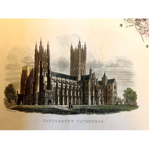 148 - C & J Greenwood - 'Map of the County of Kent from an Actual Survey made in the years 1819 & 1820’. H... 