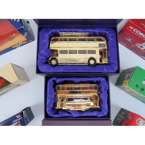 189 - A group of Corgi and Vanguards die-cast model vehicles. Notable items include Corgi Queen Elizabeth ... 