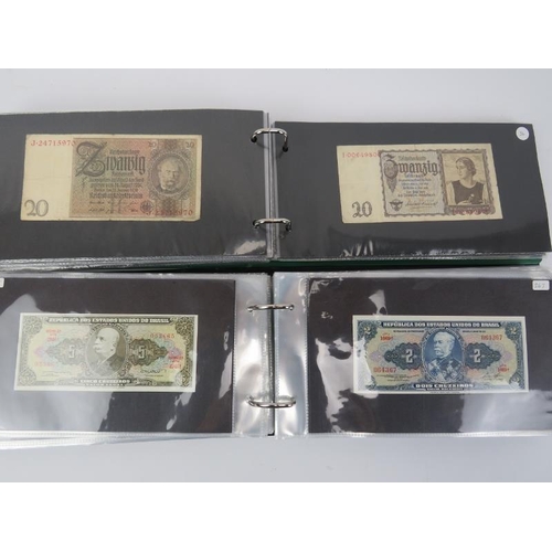 298 - A collection of British and World bank notes. (approximately 350 in total). 
Condition report: Mostl... 