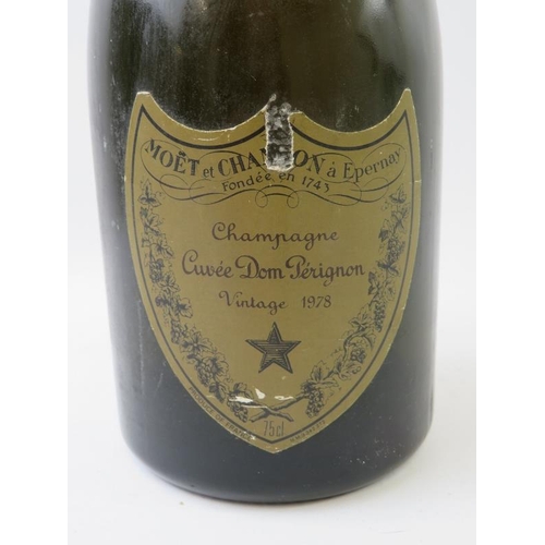 349 - A bottle of Cuvee Dom Perignon 1978 Vintage Champagne, 75cl, 12.5% vol