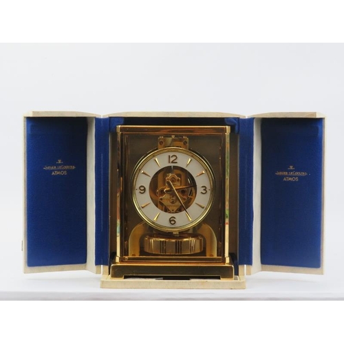 40 - A Jaeger-Le Coultre 'Atmos' clock, Swiss, late 20th century. No 289994. With paperwork and presentat... 