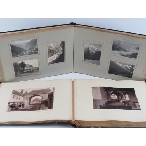 87 - A collection of antique topographical photographs of Great Britain and Europe, late 19th/early 20th ... 