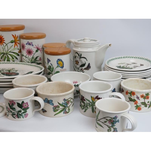 178 - A large collection of Portmeirion 'The Botanic Garden' pattern ceramic kitchen wares and a part tea ... 