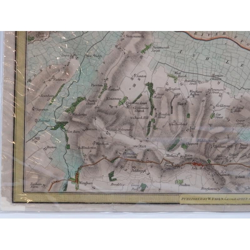 208 - ‘A New Map of the Isle of Thanet’ by William Mudge (1762-1820), dated 1808. Hand coloured engraving ... 