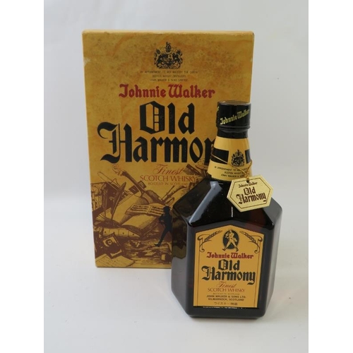 314 - A bottle of Johnnie Walker Old Harmony Finest Whisky, 1980s bottling, 75cl, 43% vol.