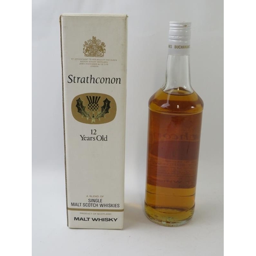 316 - A bottle of Strathconon 12 year old single malt Scotch whisky, 1980s bottling, 75cl, 40% vol