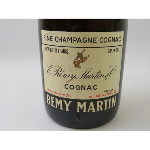 330 - A bottle of Remy Martin VSOP Fine Champagne Cognac, 1960s bottling, 24 fl oz.