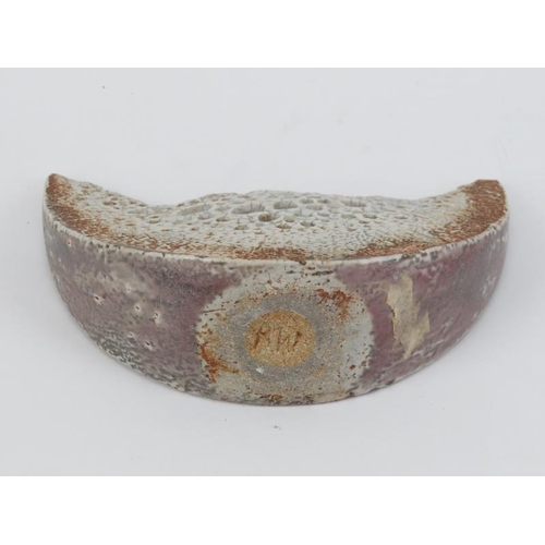 51 - Three studio pottery ceramic wares, 20th century. Comprising a Trent Art Pottery charger, a bowl sig... 