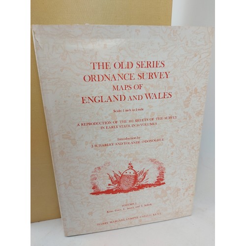 237 - Two map books. Comprising An Atlas of England and Wales - The Maps of Christopher Saxton introduced ... 