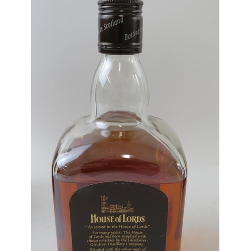 321 - 2 bottles: 1 litre bottle of Forty Creek Premium Barrel Select Canadian whiskey, 100cl, 40% vol; 1 b... 