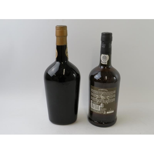 324 - 2 bottles: 1 bottle of Martinez Director's Reserve Port, bottled 1964; 1 bottle of Ferreira Porto Bl... 