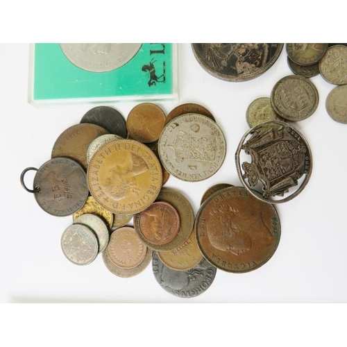 285 - A collection of mainly British coinage, 18th-20th century, including Cartwheel penny and tuppences a... 