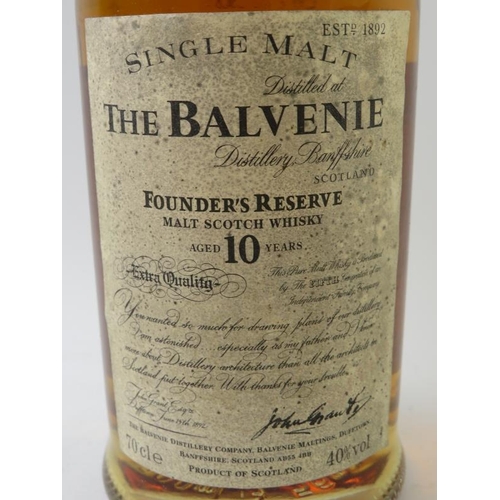 317 - 1 bottle of The Balvenie Founder's Reserve 10 year old Scotch whisky, 1990s bottling, 70cl, 40% vol.