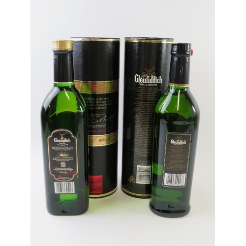 333 - 2 bottles: 1 bottle of Glenfiddich Special Reserve 12 year old Scotch whisky, tubed, 70cl, 40% vol; ... 