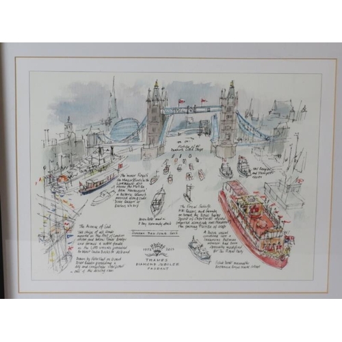 567 - Peter Kent, Greenwich based artist now in his 90's originally from Colchester, sketch artist.  This ... 