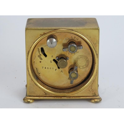 96 - A group of seven Art Deco and vintage clocks. Notable makers included a Services and a Swiss ‘Carrin... 