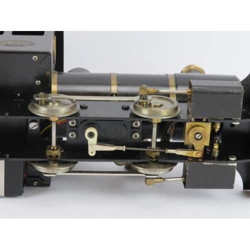 175 - A vintage Cheddar Models Ltd ‘Iver No 12’ steam and electric powered ‘G’ Gauge 0-4-0 locomotive tank... 