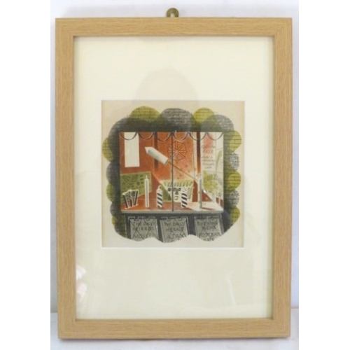 Eric Ravilious 1903-1942. Framed and glazed original lithograph from ...