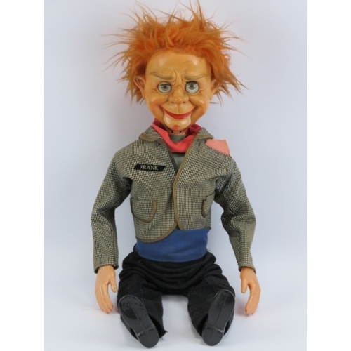 162 - A vintage ‘Mr Parlanchin’ ventriloquist dummy, circa 1960’s/70’s. 70 cm approximate height.
Conditio... 