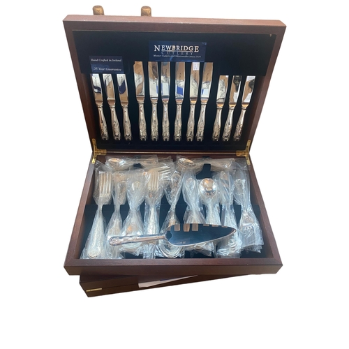 120 - New Cased Canteen of Newbridge Cutlery (Unused) 75 pcs approx