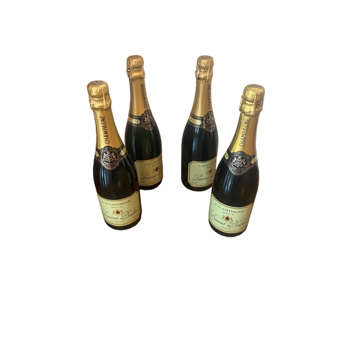 135 - 4 Bottles of Laurent Devillard Champagne