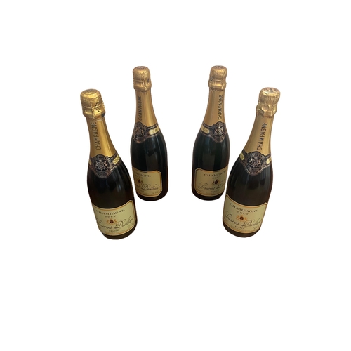 136 - 4 Bottles of Laurent Devillard Champagne