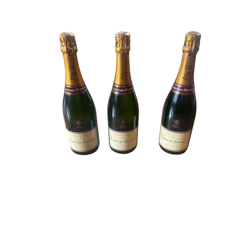 137 - 3 Bottles of Laurent Perrier Champagne