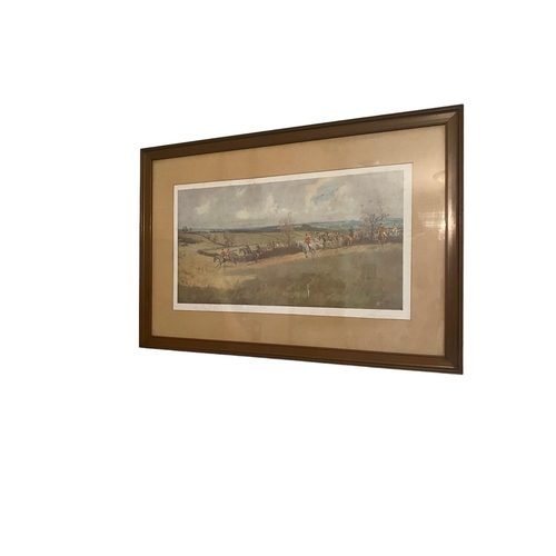 192 - Lionel Edwards 'Hunting Scene' dated 1934 Signed
Including Frame 86cm x 58cm