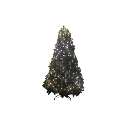 281A - Fully Decorated Christmas Tree with Lights
9FT High