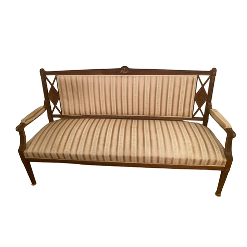 283 - French Empire Style 3 Seater Couch
174cm W 66cm D 97cm H