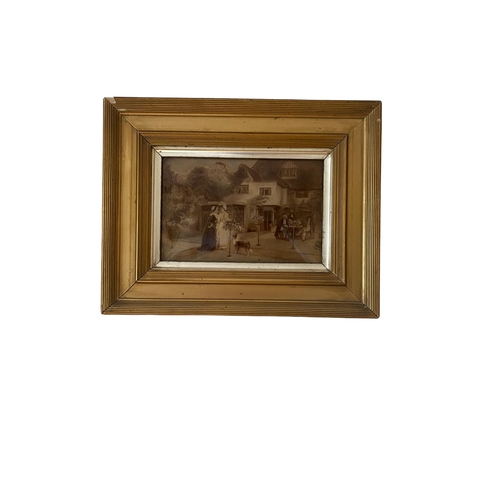 66 - Vict Gilt Framed Crystoleum
Including Frame 42cm x 33cm