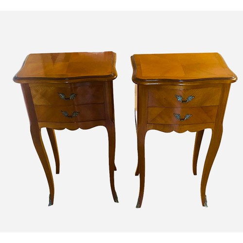 342 - Pair of Vintage French Bedside Tables by N.F . Meuble
39cm W 28cm D 70cmH