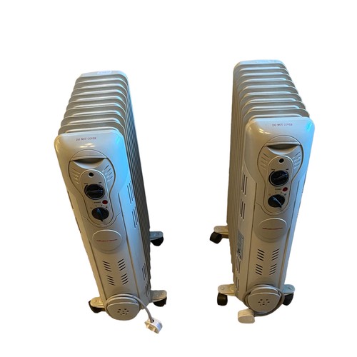 258C - Pair of Oil Filled Electric Radiators