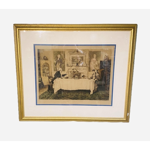 65 - Quality Vict Dendy Sadler Print 
Including Frame 82cm W x 71cm H