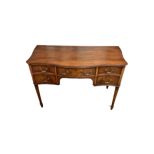 24 - Georgian Style Mahogany  Side Table 
113cm W 54cm D 76CM H