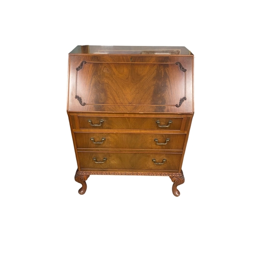 32 - Quality Mahogany Bureau
83cm W 50cm D 106cm H