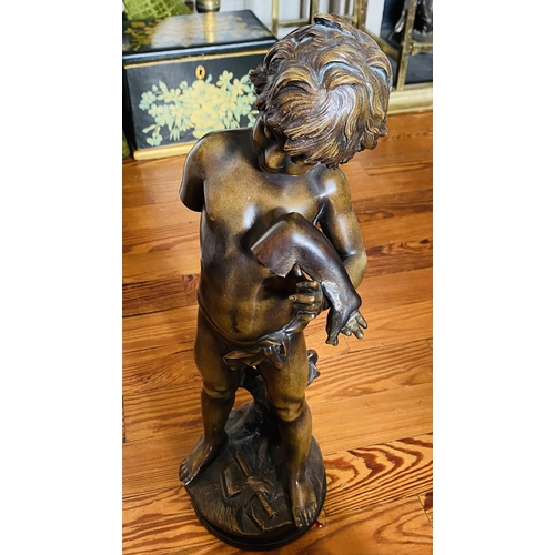 110 - Bronze Cherub ( Broken Arm)
47cm H