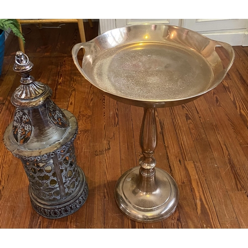 12 - Candle Holder & Copper Table