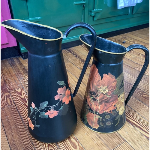 25 - 2 Decoupage Large Jugs